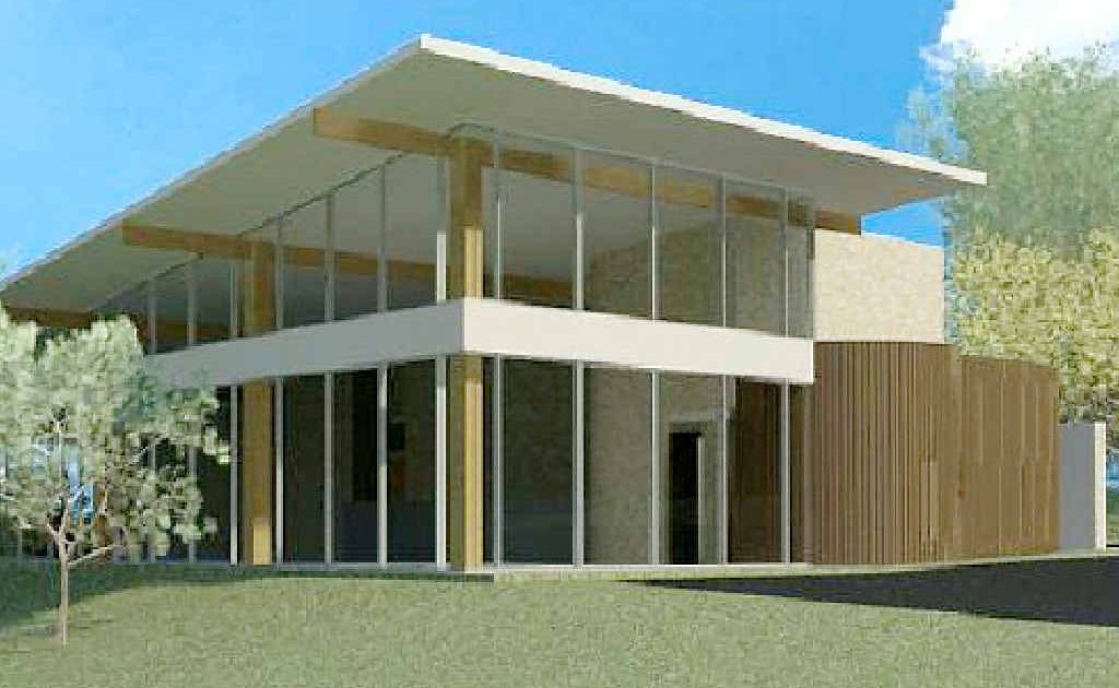 UNREALISED: An artists impression of the redeveloped Shelly's on the Beach cafe. The redevelopment has not been delayed by issues of land ownership. UNREALISED: An artists impression of the redeveloped Shelly's on the Beach cafe. The redevelopment has not been delayed by issues of land ownership.